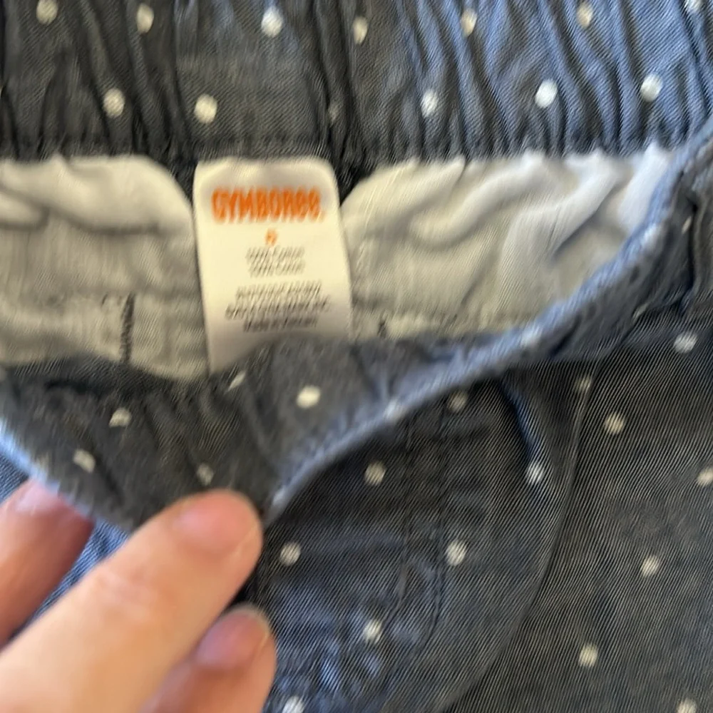 Gymboree Girl’s Bundle of buttons 2 shorts 1 skirt and 1 Skort size 5 5t